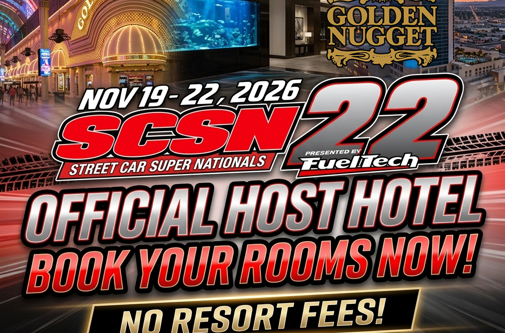 GOLDEN NUGGET IS YOUR OFFICIAL HOST HOTEL/CASINO FOR SCSN 22!